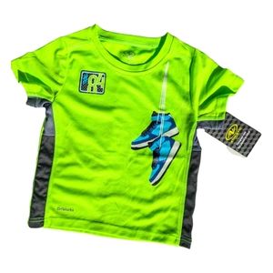Athletic Works Boys 4T Sneaker #84 Graphic Shirt